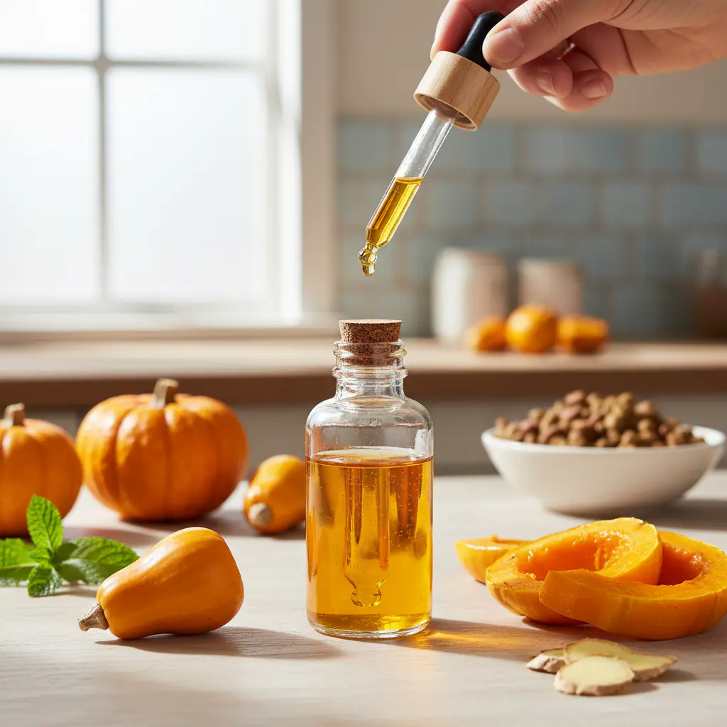 Pumpkin digestive pet drops