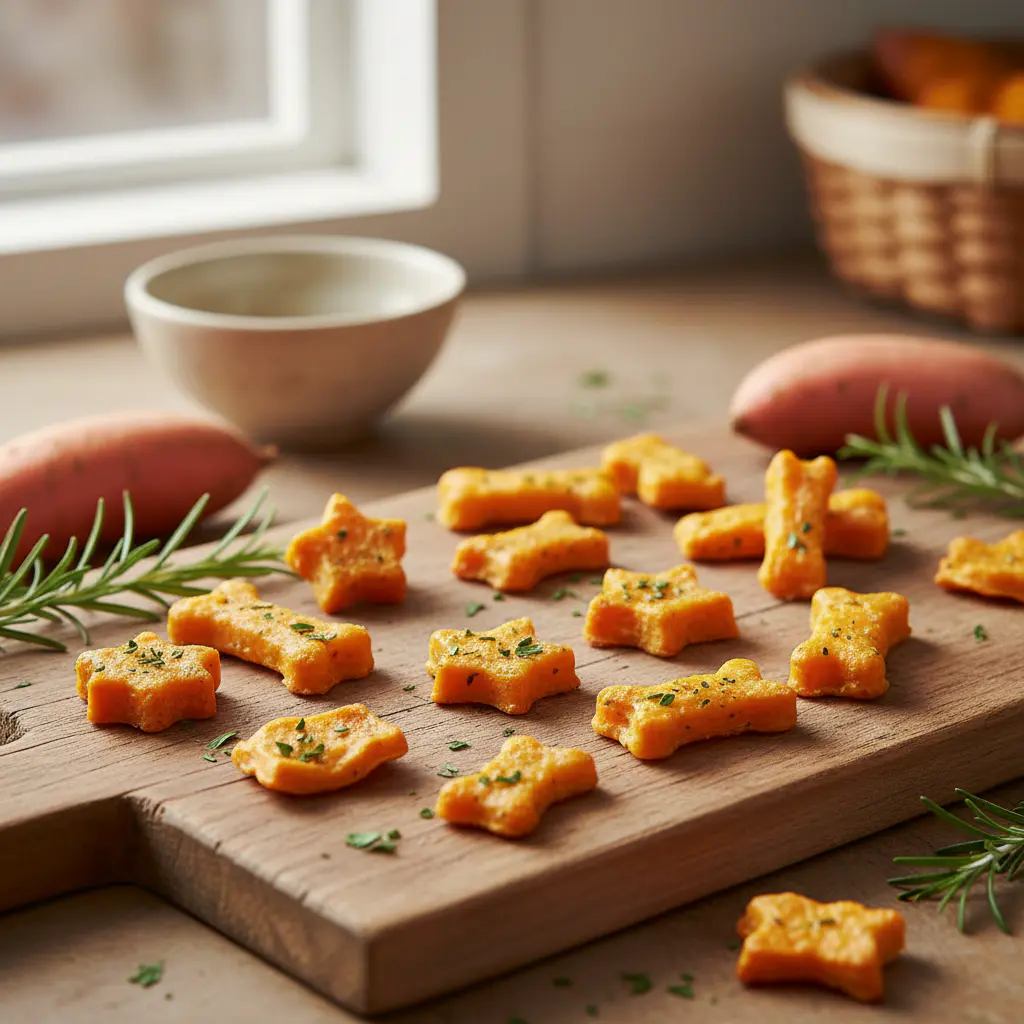 Sweet potato pet treats